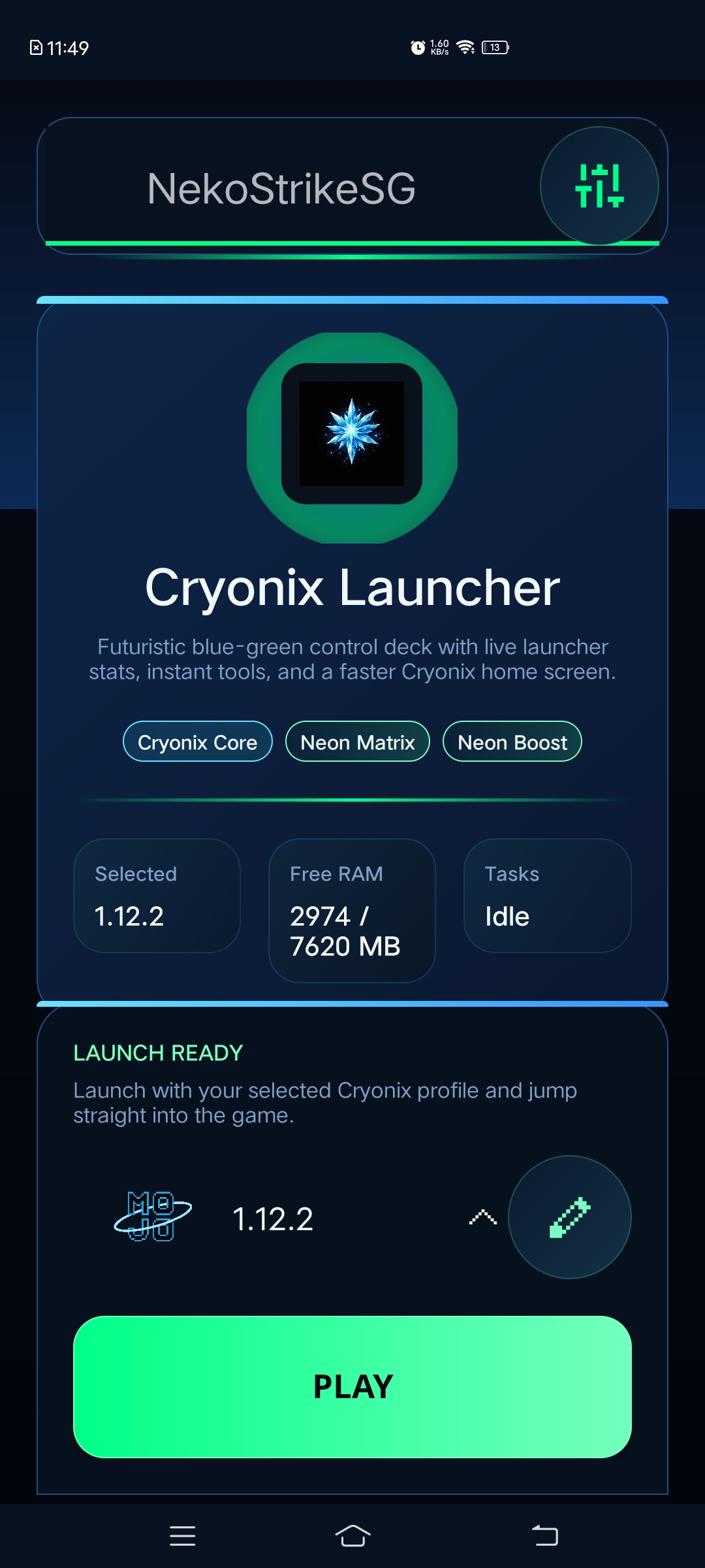 Launcher UI Preview 2